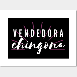 Vendedora Ch#$%& Posters and Art